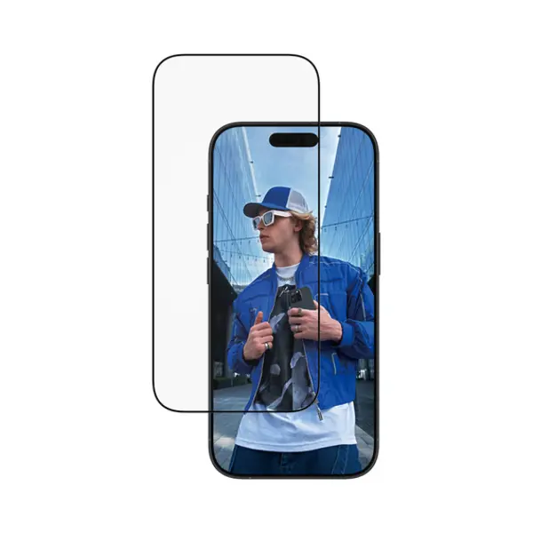 PanzerGlass ® Bildschirmschutz iPhone 17 | iPhone 16 Pro | Ultra-Wide Fit mit EasyAligner Klarer Bildschirmschutz Apple 1 Stck thumbnail