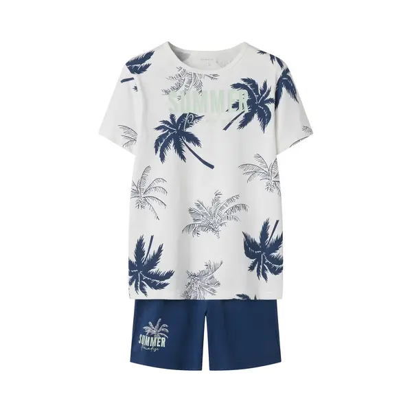 Name It Nkmnightset Ss Titan Summer Noos Jongens Nacht Setje - Titan thumbnail