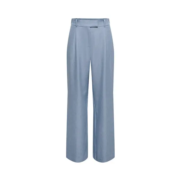 Only Bandplooibroek 'ONLLinda' Duifblauw thumbnail