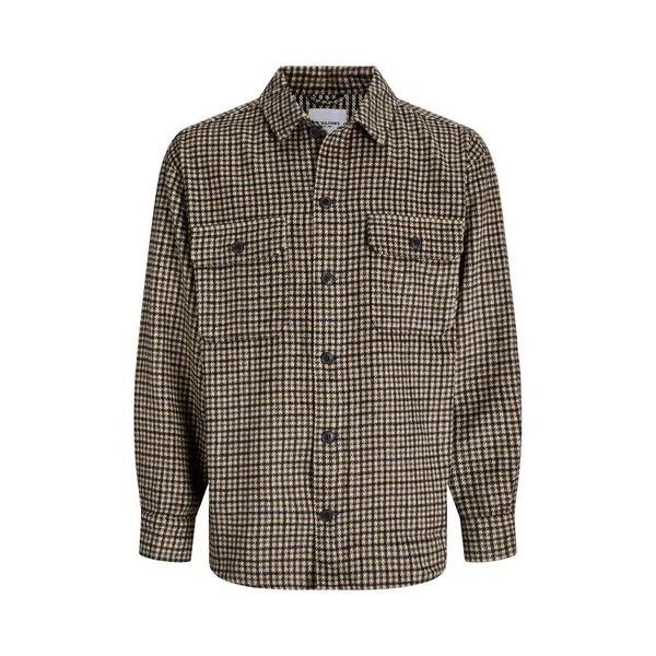 Jack & Jones Heren Overhemd Jjebradley Ollie Overshirt Bequem Veelkleurig Xxl Volwassenen thumbnail