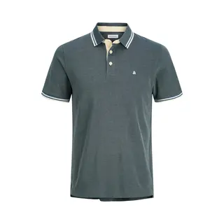 Jack & Jones, Herren, Shirts, Jjepaulos Polo Ss Noos, Grau, (S)