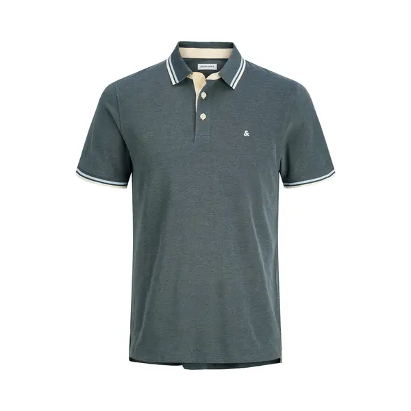 Jack & Jones, Herren, Shirts, Jjepaulos Polo Ss Noos, Grau, (S) thumbnail