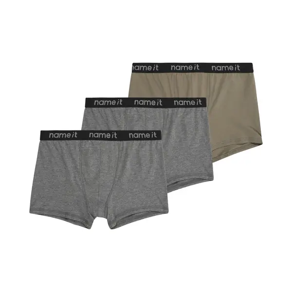 Name It Onderbroek Aardetinten / Grijs Gemêleerd / Kaki / Zwart thumbnail