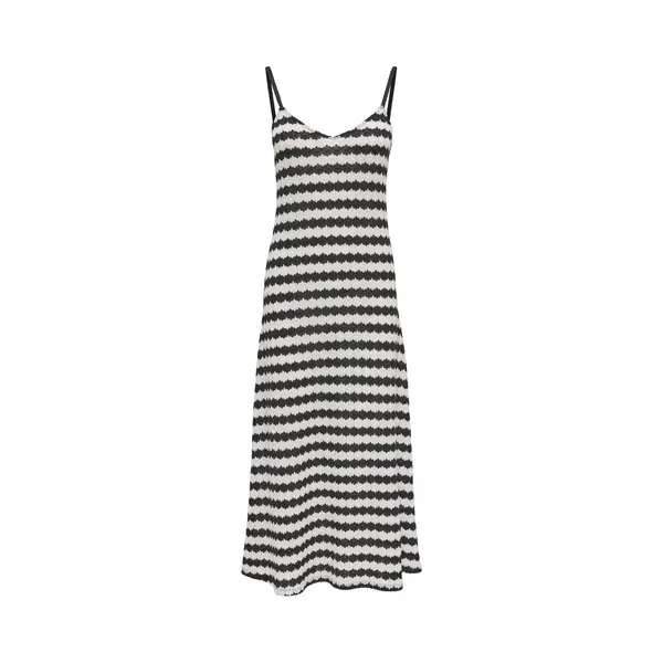 Only - Onlevara S/L Stripe Dress Jrs Noos - Dames - Maxi Jurken thumbnail