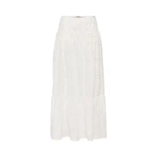 Only - Onlalithea Long Emb Skirt Wvn Dames Rok