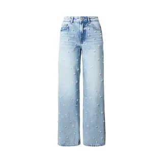 Only Jeans 'Onlonur' Lichtblauw / Transparant / Parelwit