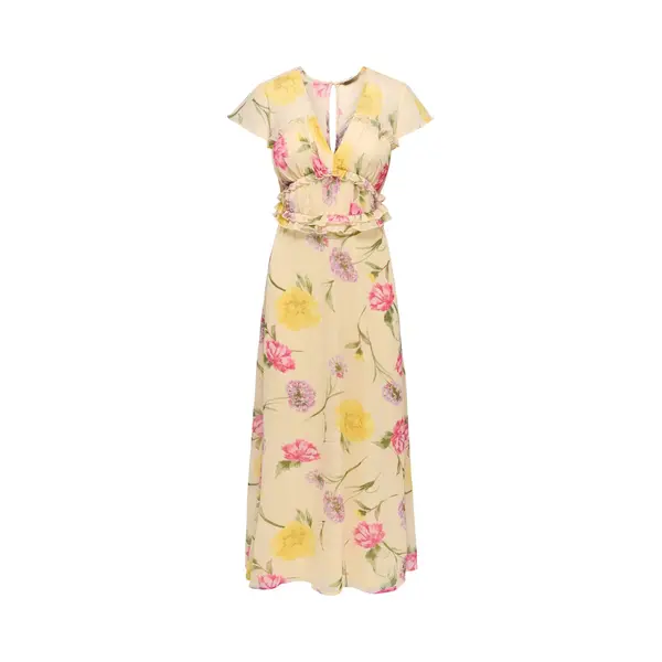 Long Ruffled Dress For Women Only Valda thumbnail