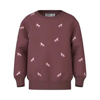 Name It - Nmfvalba Ls Sweat Unb Noos - Meisjes - Sweaters