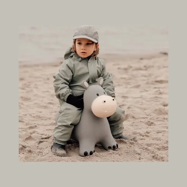 Find That Hippo Skippy Nijlpaard - Opblaasbaar Springdier Voor 2-5 Jaar thumbnail