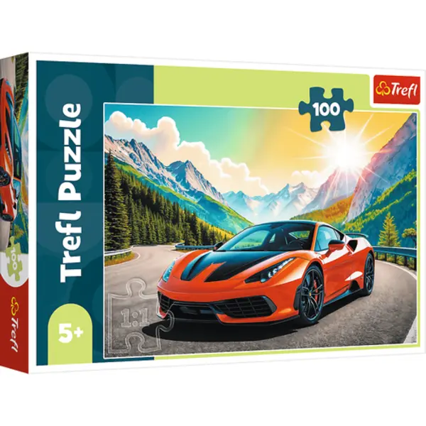 Trefl 16490 Puzzle Puzzlespiel 100 Stück(e) Fahrzeuge thumbnail