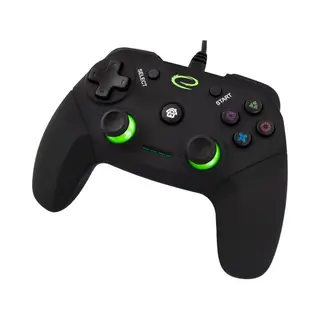 Gamepad+Esperanza+Vanquisher+EGG110K+%28PC++PS3%3B+black+color++green+color%29