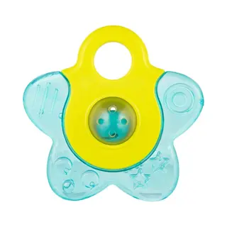 Canpol Babies Ster Koelbijtring Met Ice Gel, 3+ M Blauw 3+ M