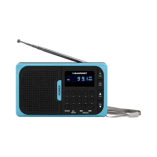 Blaupunkt PR5BL radio Analog Black, Blue