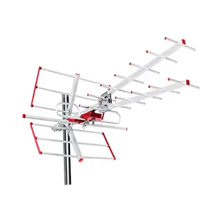 Maclean Mctv-855 Mctv-855 Lauko Antenne Tv Dvb-T Combo Uhf Vhf Passiv Max 100dBuV (Flachantenne, Dvb-T / -T2), Sat Spiegel + Sat Antennen
