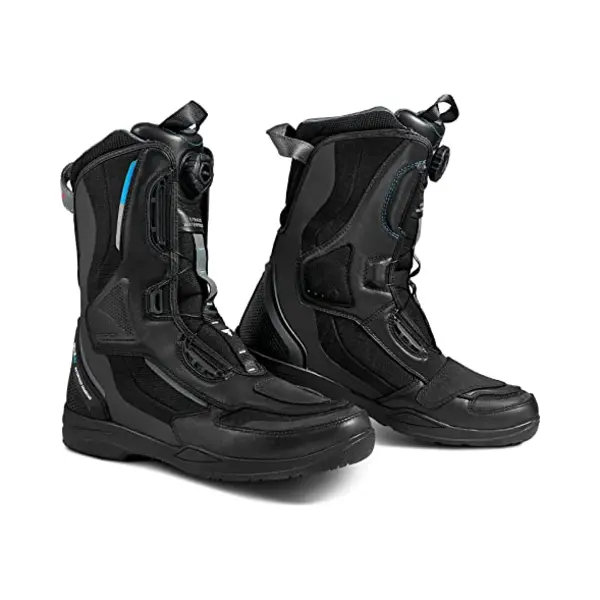 Shima Strato Wp Motorbike Boots For Women Waterproof Leather Shoes Atop All-Year Touring Motorcycle Long Ankle Protector Urban Bike Casual Classic thumbnail
