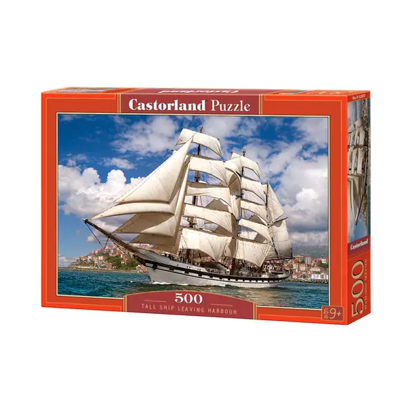 Castorland Tall Ship Leaving Harbour 500 stukjes thumbnail