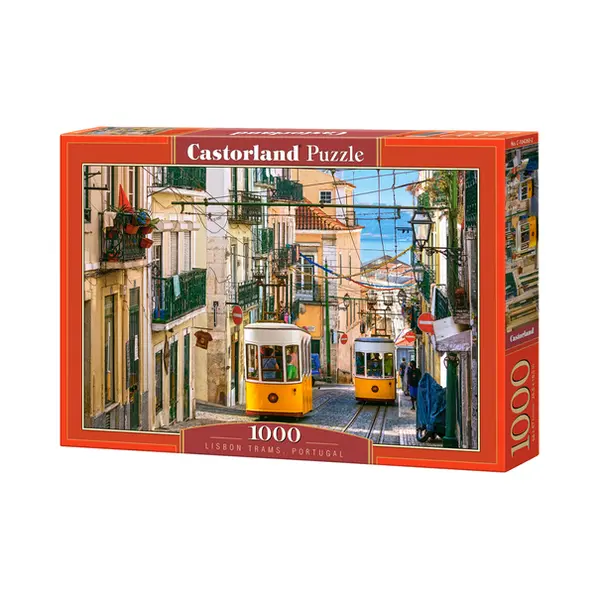 Castorland Lisbon Trams, Portugal Puzzlespiel 1000 Stück(e) Stadt thumbnail