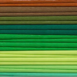 Color me Happy Happy Color Crêpe Papier Aardetinten 25x200cm - 10 Rollen