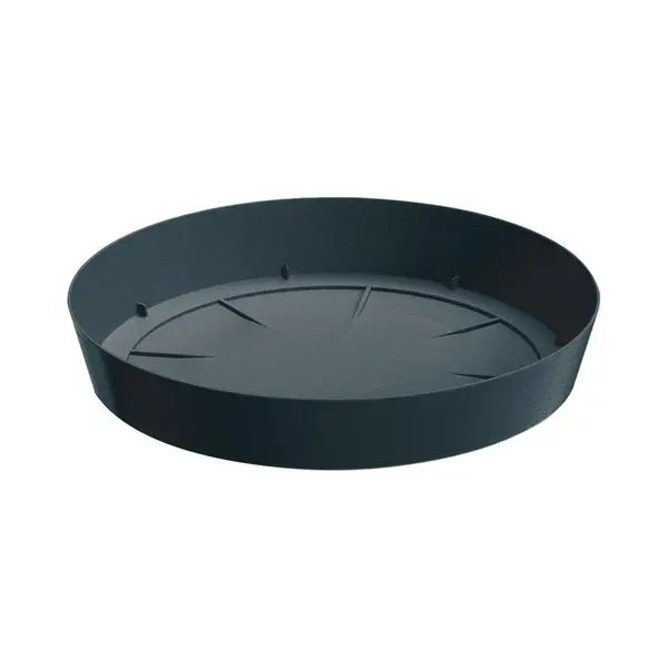 Prosperplast Opvangschaal/onderschaal Voor Bloempot/plantenpot - Antraciet - Rond - Dia 15, 5 Cm thumbnail