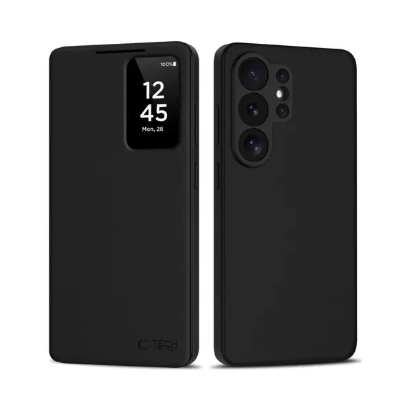 Tech-Protect Smart Wallet Galaxy S26 Ultra Matte Schwarz (Samsung Galaxy S26 Ultra), Smartphonehoes, Zwart thumbnail
