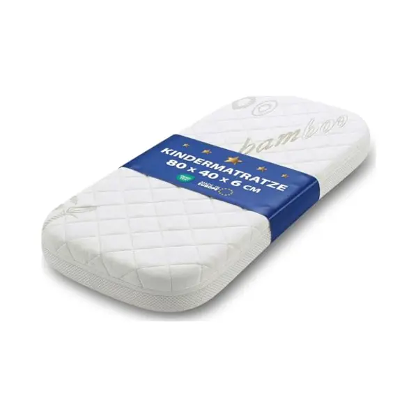 Totsy Baby Matelas Bebe - Premium Pour Lit Bebe Berceau Couffin Nacelle Et Lits Parapluie 40 X 80 Avec Housse Enfant Protection Contre L'humidité Ovale thumbnail