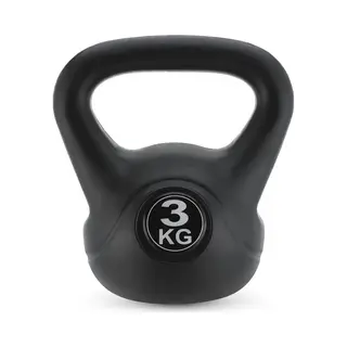 Gymtek® Kettlebell Dumbbell - 3kg - Kettlebell, Halter, Balgewicht