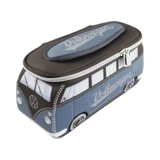 Vw Collection By Brisa Kulturbeutel Volkswagen Neopren Schminktasche, Reisebeutel, Kosmetiktasche Im T1 Bulli Bus Design