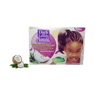 Dark & Lovely Beautiful Beginnings With Coconut & Aloe Scalp Care Relaxer *Fine*
