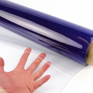 Afdekzeilwinkel.nl Transparant Raamzeil Pvc Per Meter - Dikte, - Breedte,
