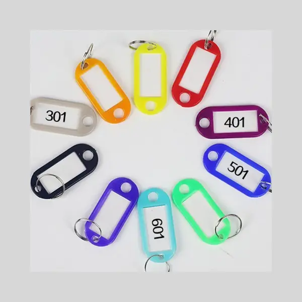 Sleutel Labels 15 Stuks - Sleutel Tags - Sleutel Onderscheider - Naam Labels thumbnail