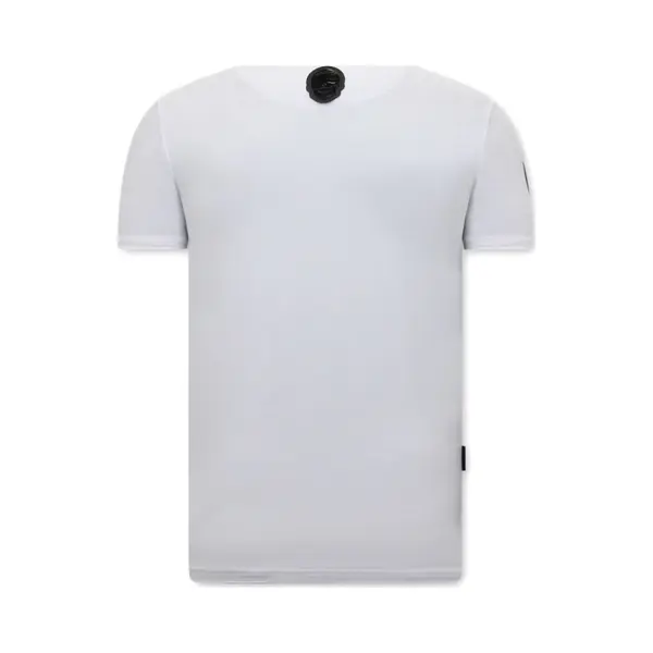 Local Fanatic Grappige T Shirts Heren - Fast And Furious - Wit thumbnail