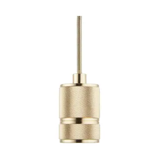 Lighto Pendel Goud E27 Fitting - Classic - 1.5m Snoer - Met Plafondkap