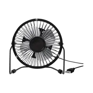 Kikkerland US143-Bk Usb Desk Fan -Black