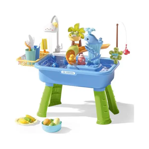 Basin Watertafel Voor Kinderen - Zand- En Watertafel Vanaf 3 Jaar - Sensorisch Speelgoed thumbnail
