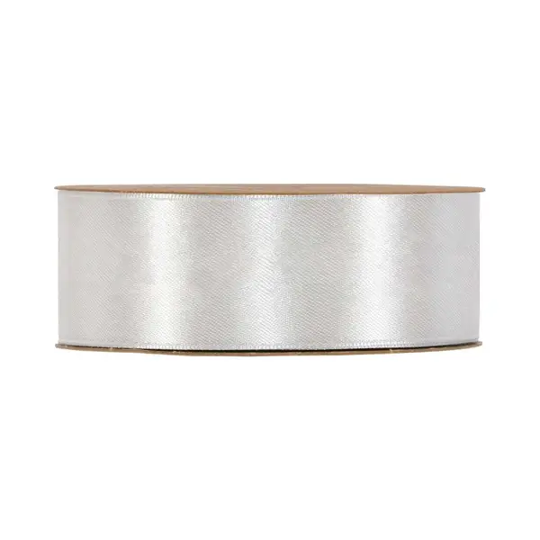 Lint β Zilver β 50m X 40mm β Double Satin Classic β Dubbelzijdig Luxe Satijnen Lint β Feestlint Op Rol β Cadeaulint thumbnail
