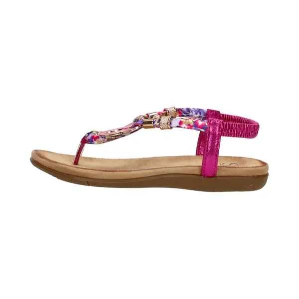 SUB55 Sandalen Plat Sandalen Plat - Fuchsia - Maat 38 thumbnail