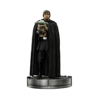 Iron Studios The Mandalorian - Figuur - Luke Skywalker And Grogu 1/10