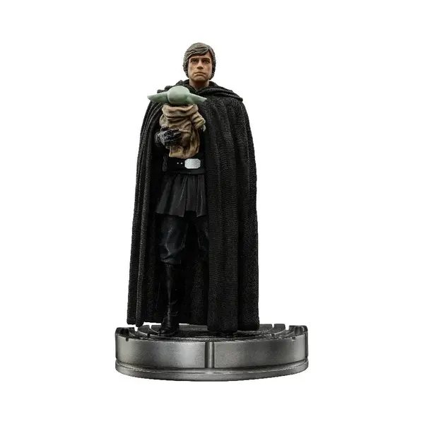 Iron Studios The Mandalorian - Figuur - Luke Skywalker And Grogu 1/10 thumbnail