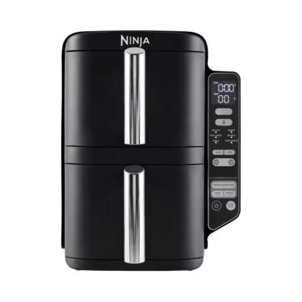 Ninja SL300EU Fritteuse Doppel 7,6 l Eigenständig 2470 W Low Fat Fritteuse Schwarz thumbnail