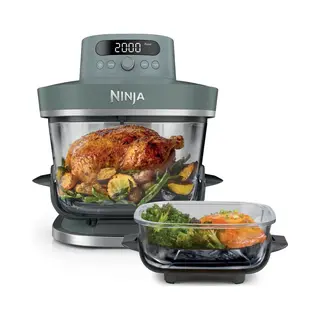 Ninja CRISPi Pro 7-in-1 Glas-Air-Fryer - Graugrün AS101EUGY