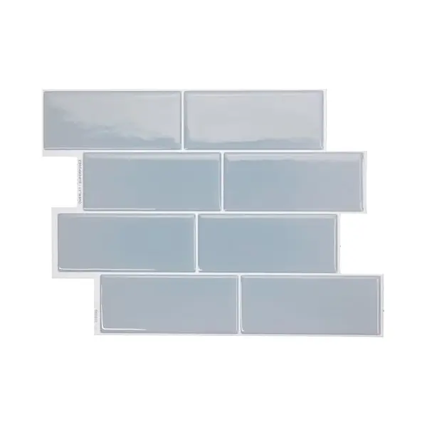 Smart Tiles Zelfklevende Keuken Achterwand Voor Keuken En Badkamer Metro Blauw 4 29, 34x21, 28 Cm thumbnail
