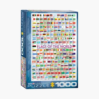Eurographics Flags of the World Legpuzzel 1000 stuk(s) Vlaggen