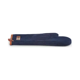 Le Creuset 45100327760800 Topflappen und Ofenhandschuh 1 Stück(e) Blau, Braun Baumwolle