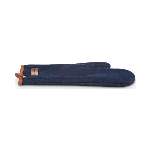 Le Creuset 45100327760800 Topflappen und Ofenhandschuh 1 Stück(e) Blau, Braun Baumwolle thumbnail