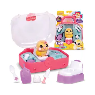 Moose Toys Little Live Pets - Ouchies Interactief Kuikentje Chirpy - Dierenarts Speelset