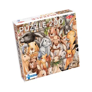 Tactic Puzzle Lovers Bunnies 200 pcs puzzle