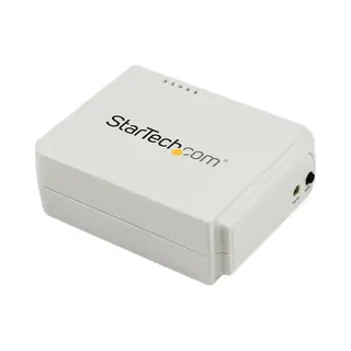 StarTech.com 1 Port Usb Wlan N 802.11 b/g/n Printserver mit 10/100 Mb/s Ethernet Anschluss