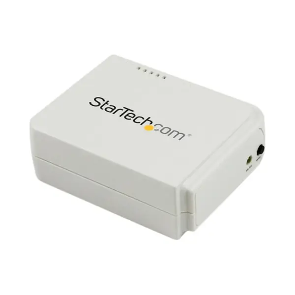 StarTech.com 1-poorts Usb Wireless N netwerkprintserver met 10/100 Mbps Ethernet-poort 802.11 b/g/n thumbnail