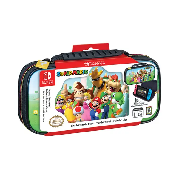 Bigben Interactive Switch Travel Case Super Mario & Friends NNS53A Hardshell-doos Nintendo Meerkleurig thumbnail