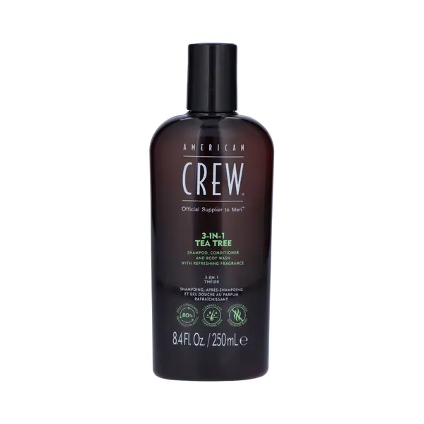 American Crew 669316223079 Haarshampoo 250 ml 3-in-1 Shampoo & Pflegespülung & Duschbad Männer thumbnail